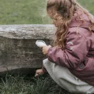 Kidywolf Kidyexplore zöld hajlékony endoszkóp kamera beépített színes képernyővel és LED világítással