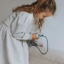 Kidywolf Kidyexplore zöld hajlékony endoszkóp kamera beépített színes képernyővel és LED világítással