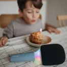 Kidywolf Kidymic kék színű beépített hangszórós gyerek karaoke mikrofon