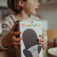 Kidywolf Kidymic rozsaszin gyerek karaoke mikrofon fekete szivaccsal es vilagito fennyel