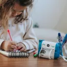 Kidywolf Kidyprint kék instant gyerek fényképezőgép kinyomtatott képpel