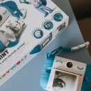 Kidywolf Kidyprint kék instant gyerek fényképezőgép kinyomtatott képpel