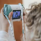 Kidywolf Kidyprint kék instant gyerek fényképezőgép kinyomtatott képpel