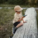 Kidywolf Kidytalk tölthető kék és piros walkie talkie szett gyerekeknek kijelzővel