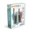 Kidywolf Kidytalk adóvevő szett púder rózsaszín és türkiz színben zseblámpával