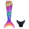 Kuaki Mermaids sellőuszony - Rainbow szett (2 db-os)