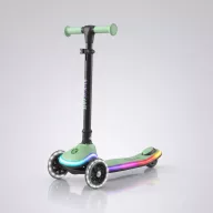 Kick'n'Roll X2 zöld LED roller világító kerekekkel és fénycsíkokkal