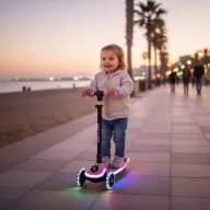 Kick'n'Roll X2 LED roller - Pink