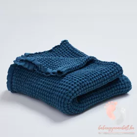 Nature bohém takaró - Tengerkék