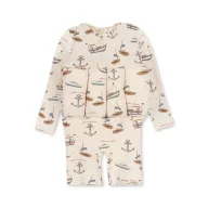 Konges Slojd 2 in 1 UV álló úszóruha - Sail away 2-3 év