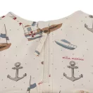 Konges Sløjd 2 in 1 Sail away mintás UV-álló úszóruha beépített úszóbetétekkel