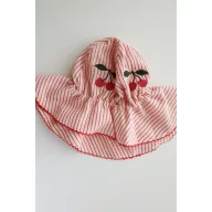 Konges Slojd kislány kalap - Amour stripe