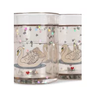 Konges Slojd glitteres pohár 2db - Hattyúk