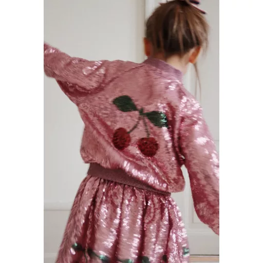 Konges Slojd Starla Sequin dzseki - Cherry