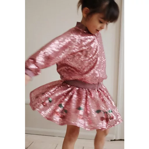 Konges Slojd Starla Sequin szoknya - Cherry