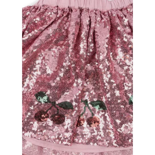 Konges Slojd Starla Sequin szoknya - Cherry