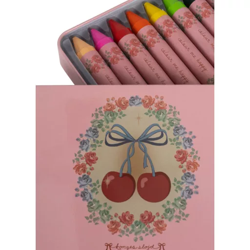 Konges Slojd zsírkréta szett - Cherry bow