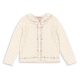 Konges Slojd kislány kardigán - Rosier Cream Off White
