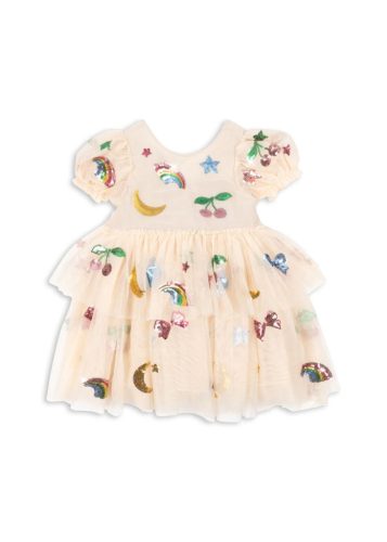 Konges Slojd kislány ruha - Yvonne puff dress