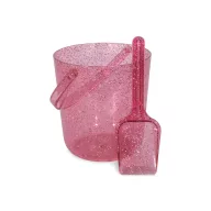 Konges Slojd homokozó vödör lapáttal - Shovel glitter