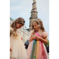 Konges Slojd kislány ruha - Starla puff sleeve dress