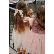 Konges Slojd kislány ruha - Starla puff sleeve dress
