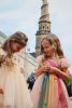 Konges Slojd kislány ruha - Starla puff sleeve dress