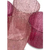 Konges Slojd 4 db-os pohár szett - Sparkling pink mix