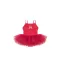 Konges Slojd balerina ruha - Marina Dress - Rose Red