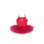 Konges Slojd balerina ruha - Marina Dress - Rose Red