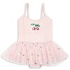 Konges Slojd balerina ruha - Marina Dress - Rose smoke