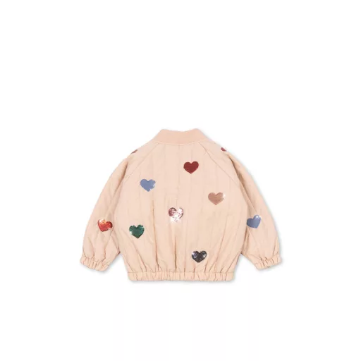 Konges Slojd Juno Sequin Bomber Dzseki - Cameo Rose
