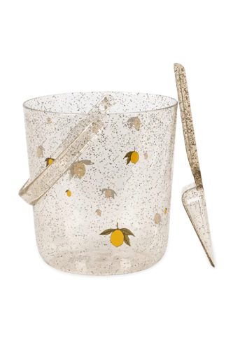 Konges Slojd homokozó vödör lapáttal - Glitter lemon