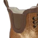 Konges Sløjd Tan színű csillogó thermo bakancs 29-es méretben