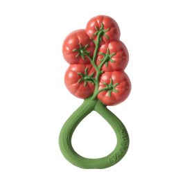   Oli & Carol természetes csörgő rágóka - Koktélparadicsom