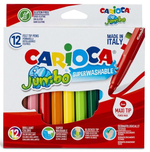 Carioca - Jumbo filctoll 12 db-os