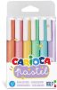 CARIOCA Szövegkiemelő készlet - 6db-os, pasztell színek