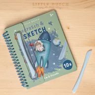 Little Dutch karckép készítő füzet - Jim és barátai