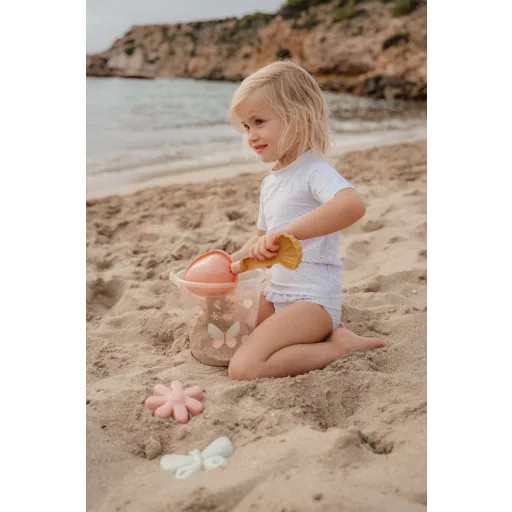 Little Dutch homokozó formák és lapát szett pink