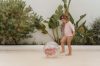 Little Dutch felfújható 3D strandlabda Ocean Dreams pink