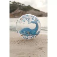 Little Dutch felfújható 3D strandlabda Ocean Dreams kék