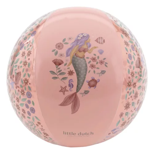Little Dutch felfújható strandlabda 35 cm - Dreamy Mermaid