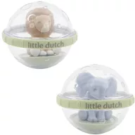 Little Dutch Safari forgó fürdőjáték úszó golyók dobozban elefánt és oroszlán figurával
