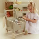 Little Dutch bevásárlókocsi termékekkel