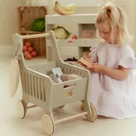 Little Dutch bevásárlókocsi termékekkel