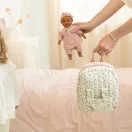 Little Dutch virágmintás babahordozó hátizsák 2in1 pamutból