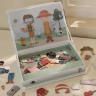 Little Dutch mágneses öltöztető játék Rosa & Jim