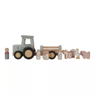 Little Dutch traktor utánfutóval - Little Farm