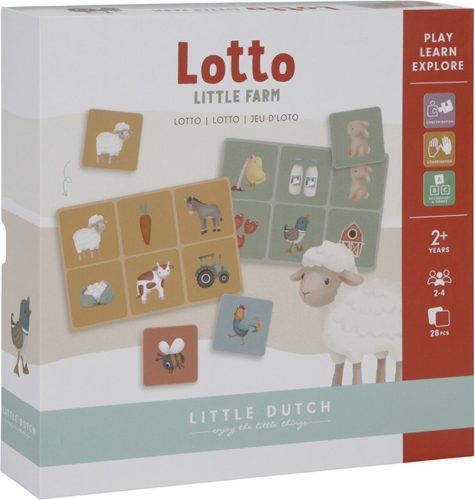 Little Dutch lottó játék - Little Farm