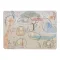 Little Dutch Safari Friends hangos fa puzzle 7 db gombos állatos figurával